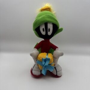 Vintage Marvin The Martian with Gift Box Warner Bros 10In Plush Doll- 2003